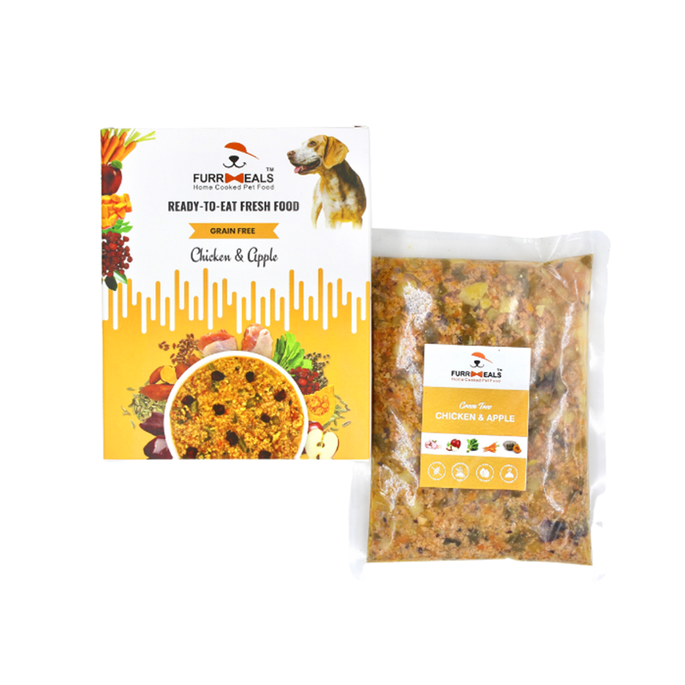 FurrMeals Grain Free Chicken & Apple Ready-to-Eat Dog Wet Food (Small Dogs)