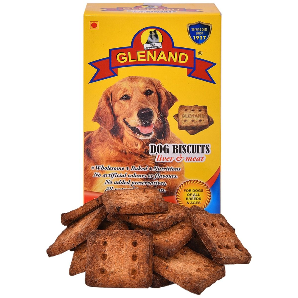 Glenand Liver and Meat Biscuit Dog Treats