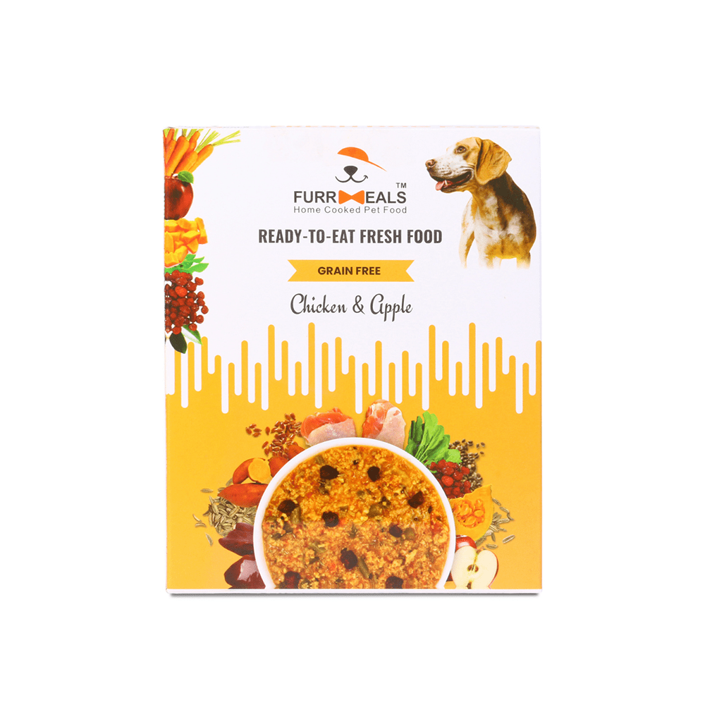 FurrMeals Grain Free Chicken & Apple Ready-to-Eat Dog Wet Food (Small Dogs)