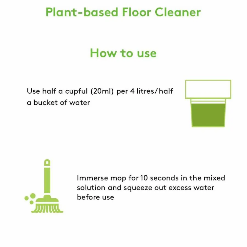 Born Good Turkish Apple Wood Fragrance Plant Based Disinfecting Floor Cleaner for Pets