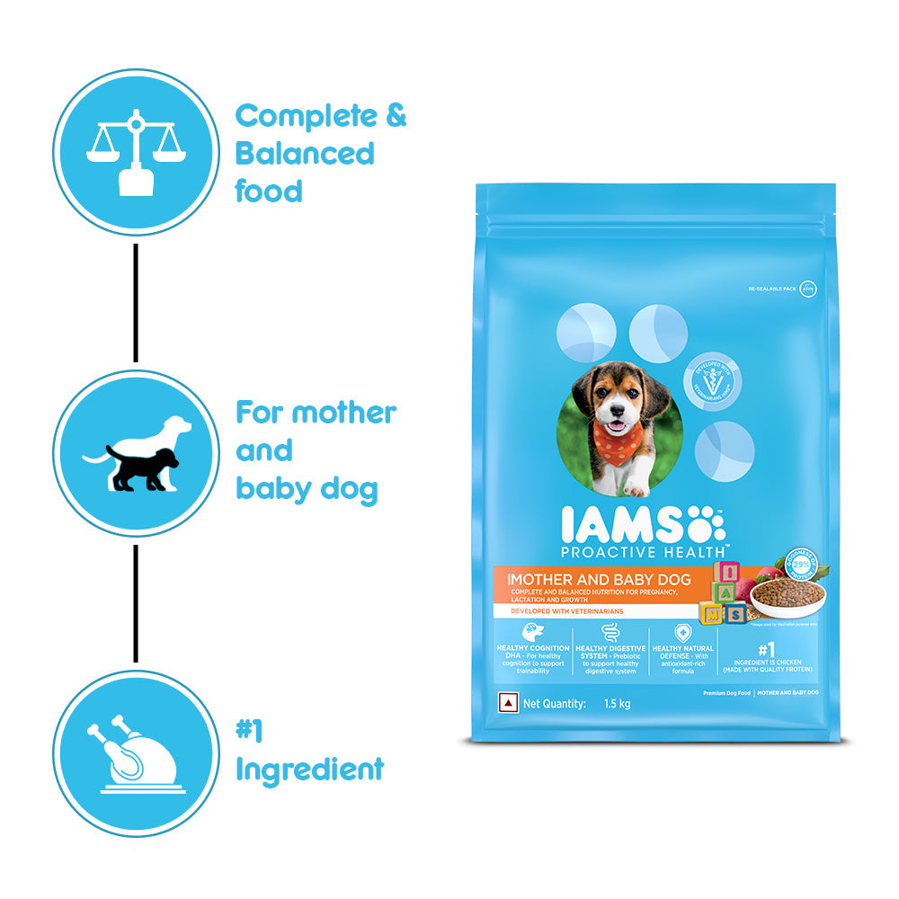 IAMS Proactive Health Premium Mother and Baby Dog Dry Food