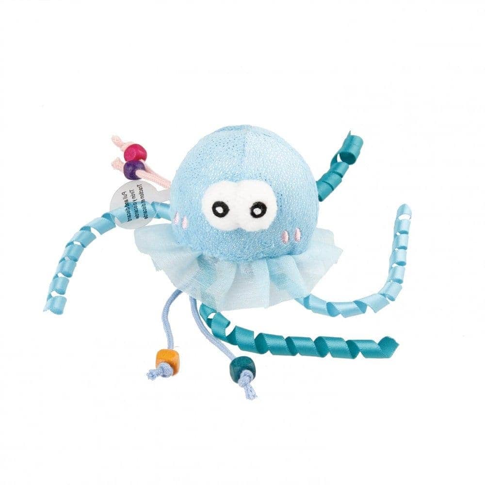 GiGwi Shinning Friends Jellyfish with LED light and Catnip inside Toy for Cats