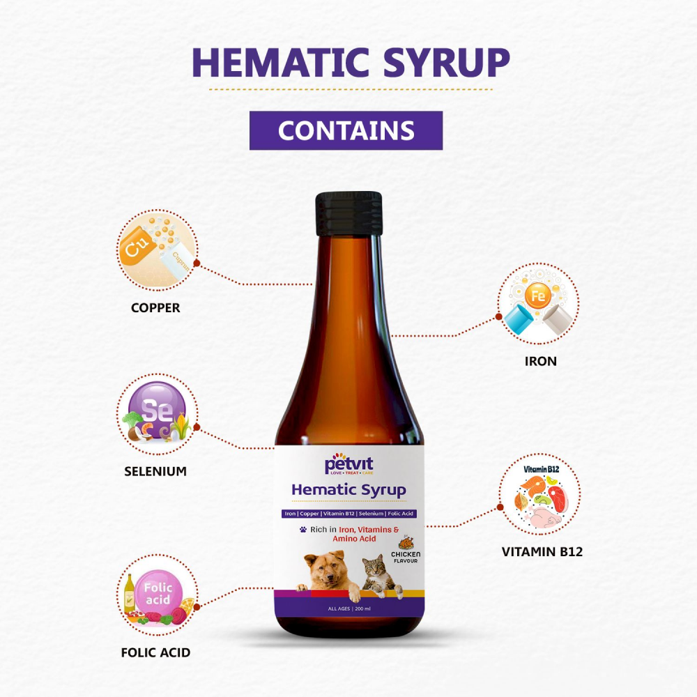 Petvit Hematic Syrup for Pets