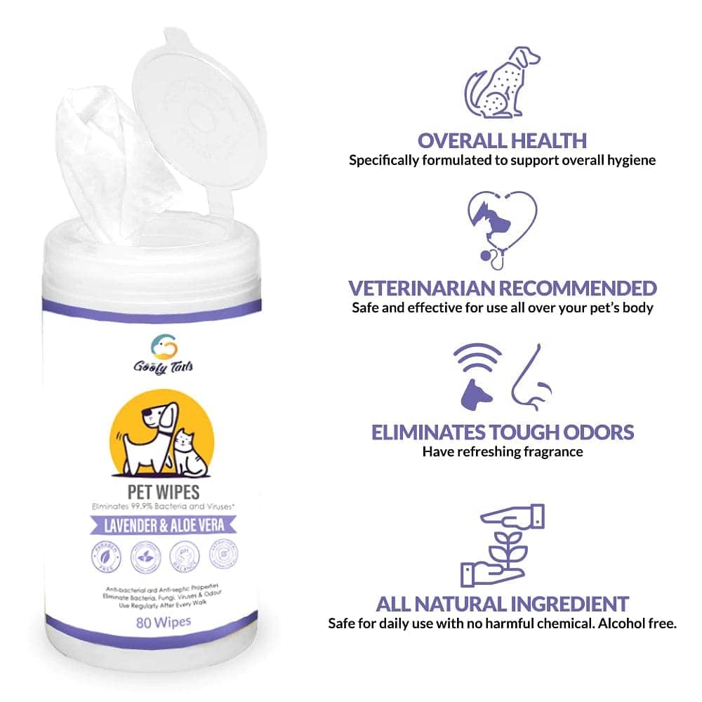 Goofy Tails Wipes for Pets