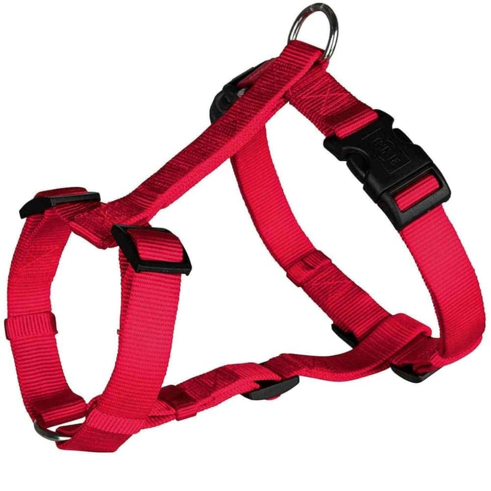 Trixie Premium H-Harness for Dogs (Red)
