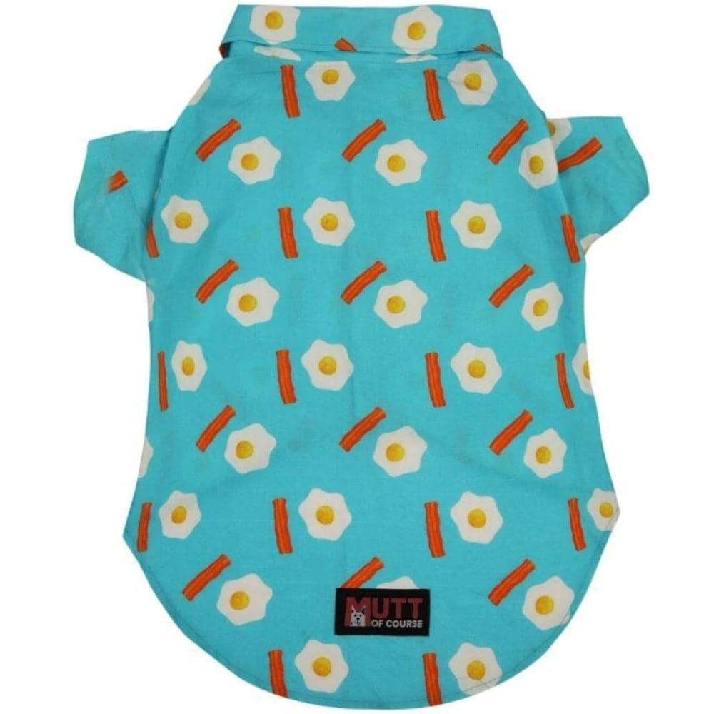 Mutt of Course Eggs N Bacon Shirt For Dogs