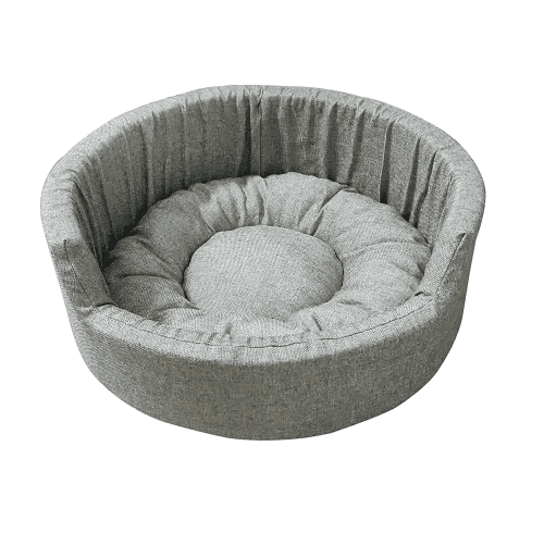 Hiputee Soft Dual Bed for Pets (Light Grey)
