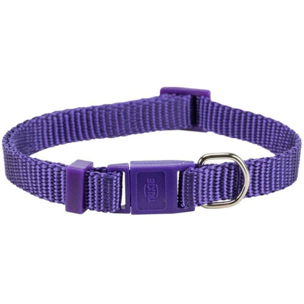 Trixie Premium Collar for Cats (Violet)