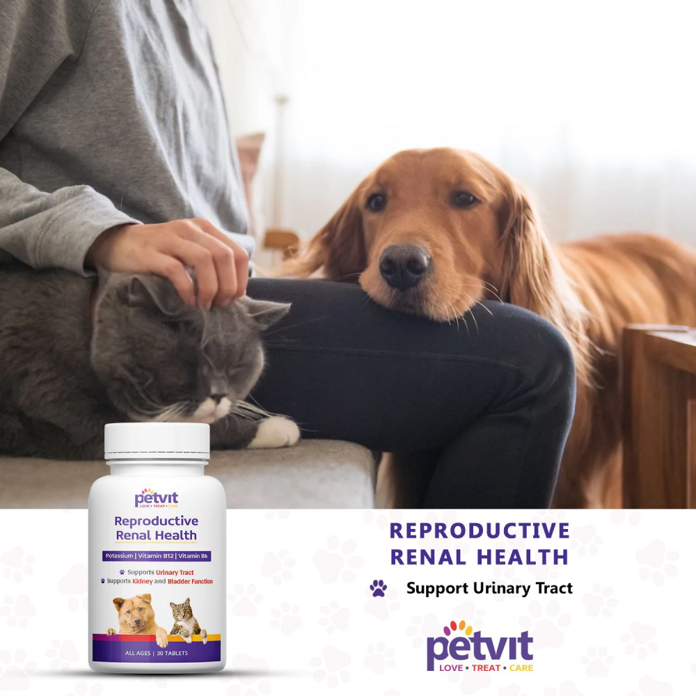 Petvit Reproductive Renal Health Tablet for Pets
